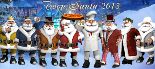 Toon Santa 2013 is Chef Santa