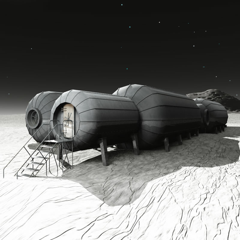 Lunar Habitat 3D