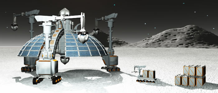 Regolith Mining Base