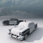 1950s Bel Air Police Car