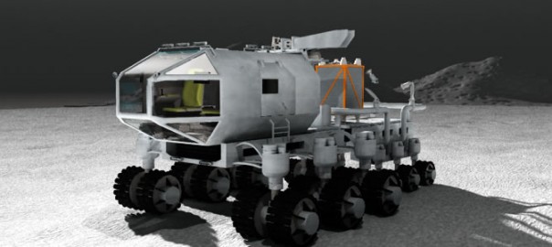 3D Lunar Rover & Module Trailer