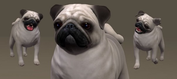 Mister Puggles 3D Pug