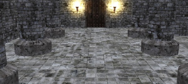 Dungeon Halls, Walls & Doors Ceiling and Floor