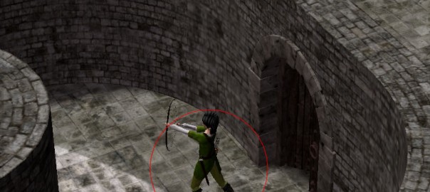 Dungeon Halls, Walls & Doors With Poser Character