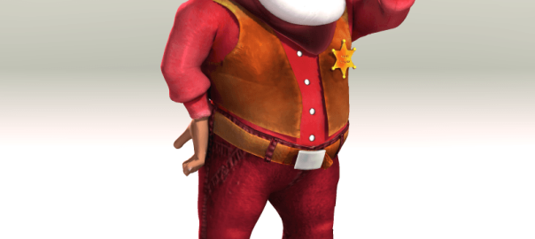 Wild West Santa