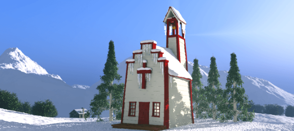 Wild West Christmas Church