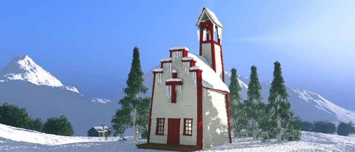 Wild West Christmas Church