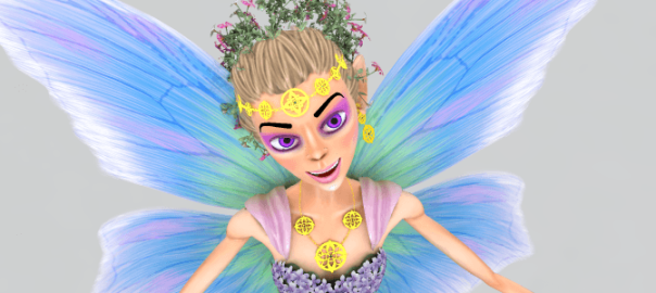 Faerie Handmaiden for DAZ Studio and Poser