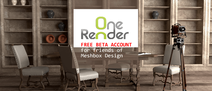 OneRender 3D Rendering in the Cloud