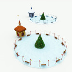 Christmas Ice Rink R2