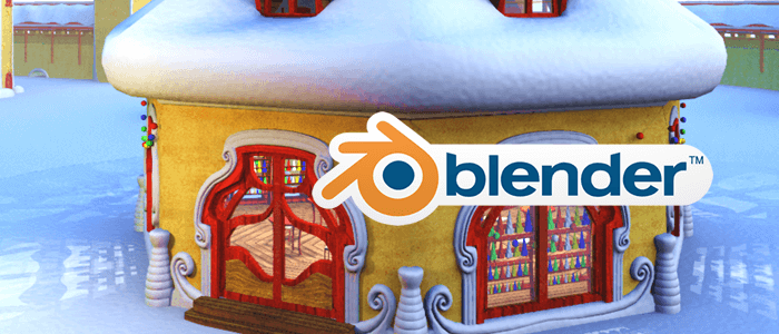 Christmas Village 06 for Blender