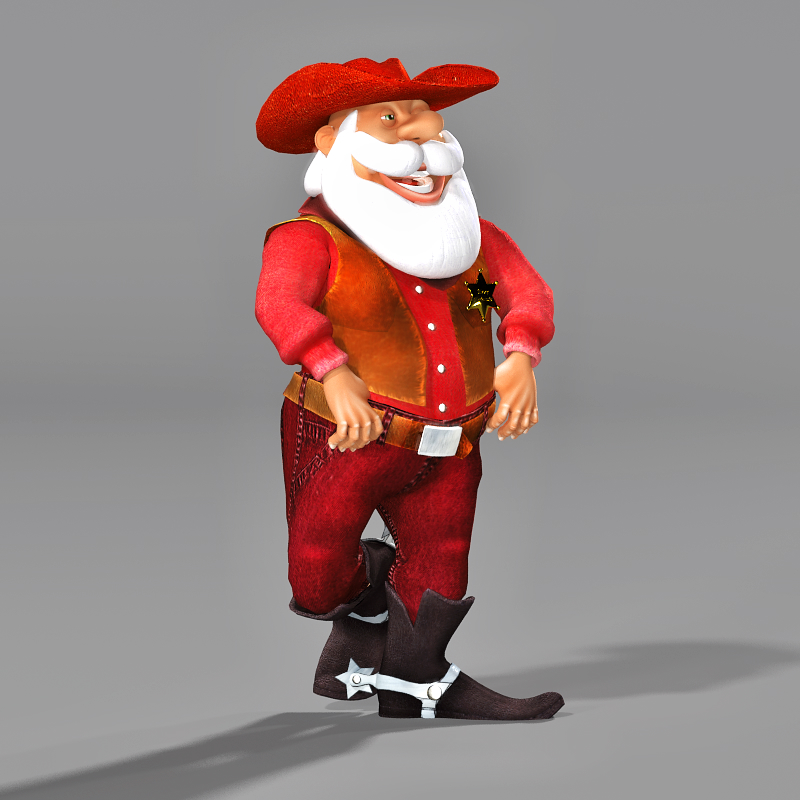 Wild West Santa