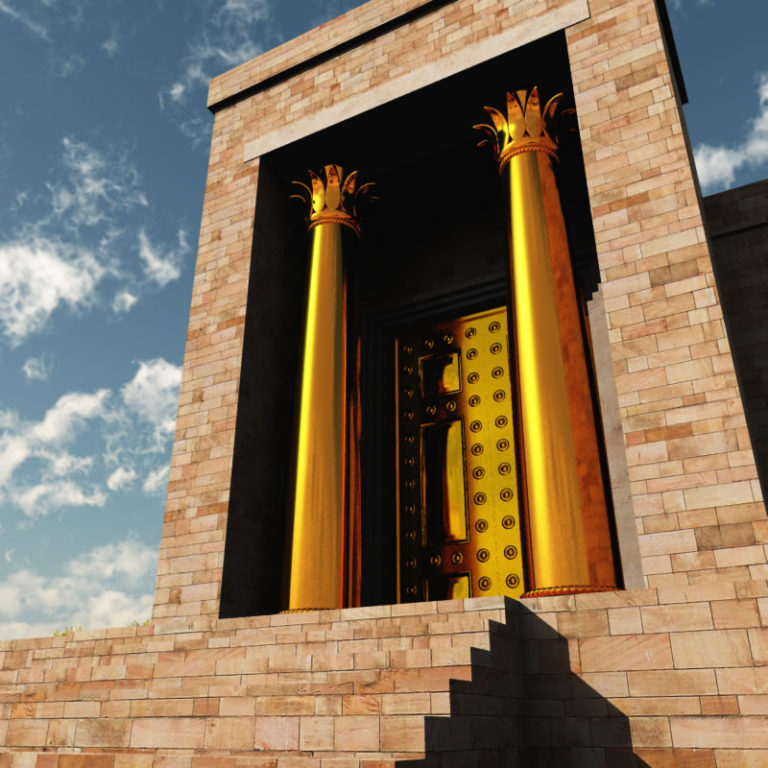 Temple Of Solomon 3d Model For Ancient World Art; Blender Supported 