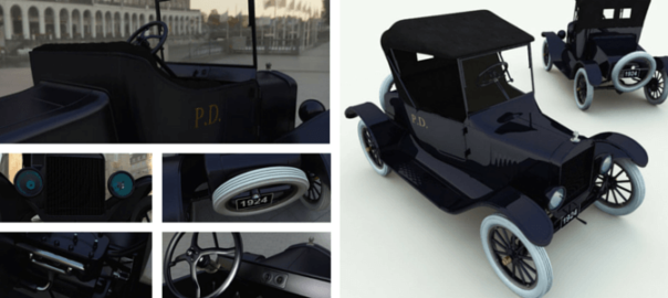 Model T Runabout 3D Model