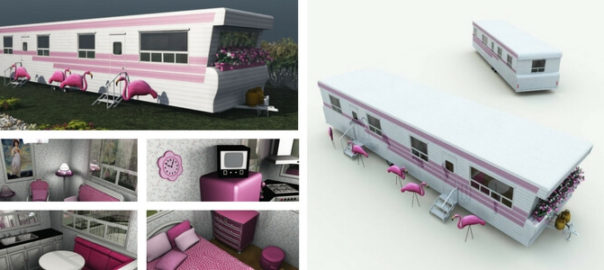 Granny's Trailer 3D Model