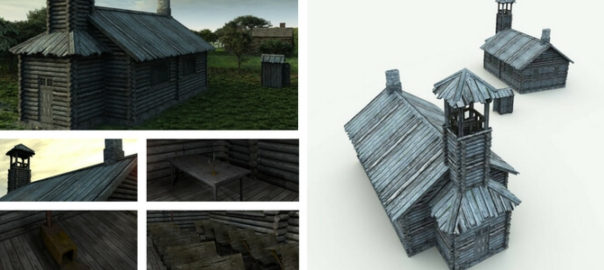 Ichabod Crane 3D School House