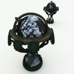 Elfin Location Globe 3D Model